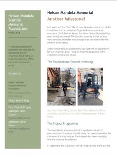 Nelson Mandela Memorial - Another Milestone!